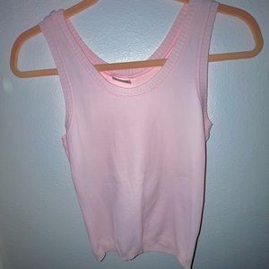 Women’s Vintage Forever 21 Small Light Pink Tank Top Sweater